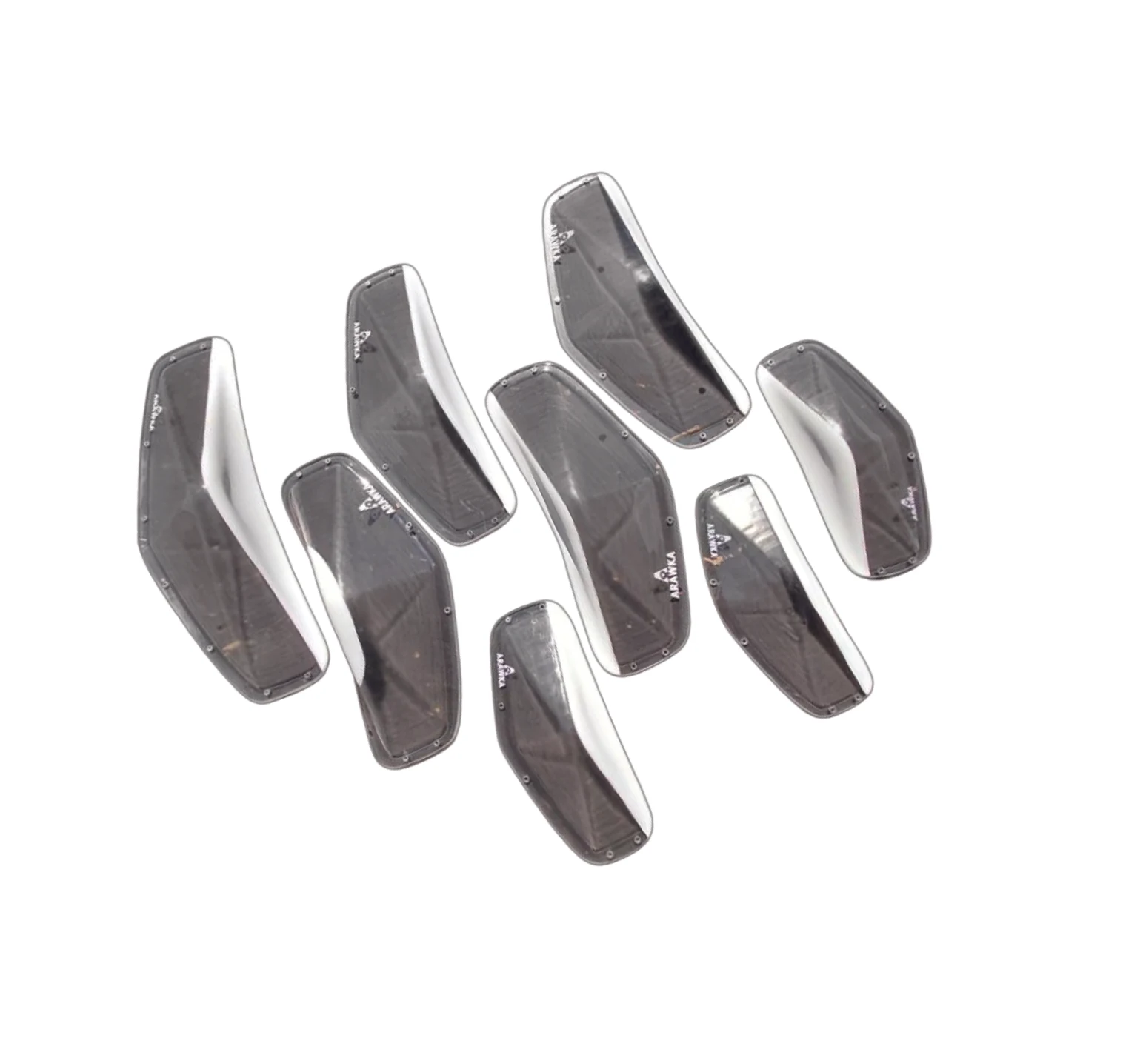 Boomerang — set de macros Arawka, transparent dual gris