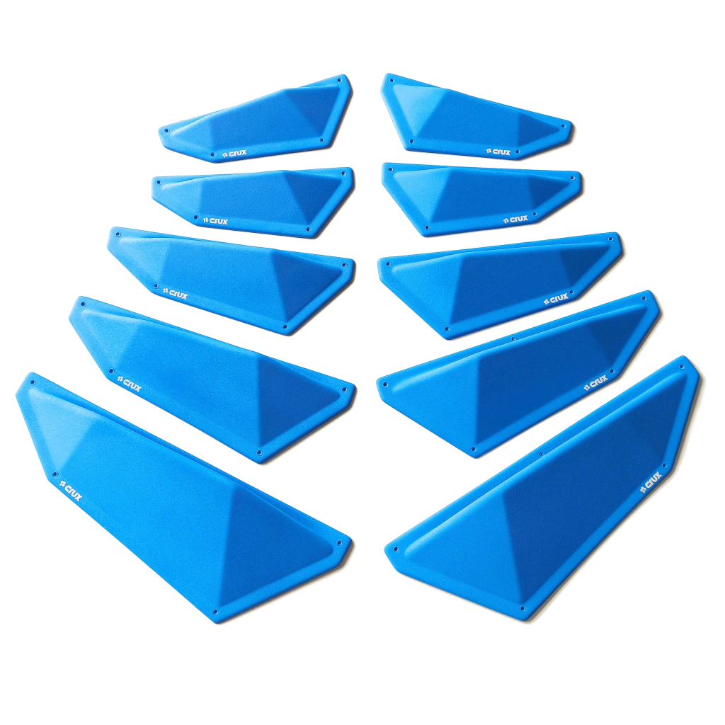 Dublê — Crux holds set, azul