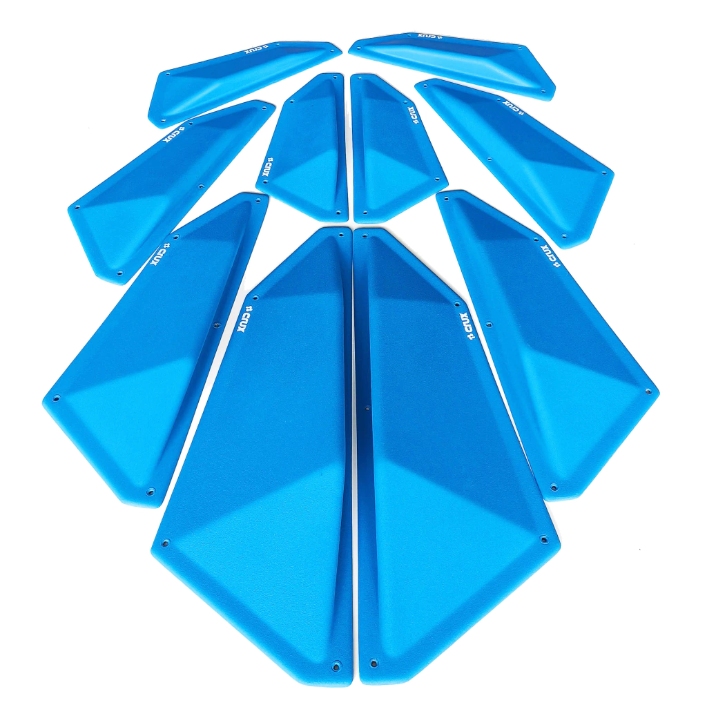Dublê — Crux holds set, azul