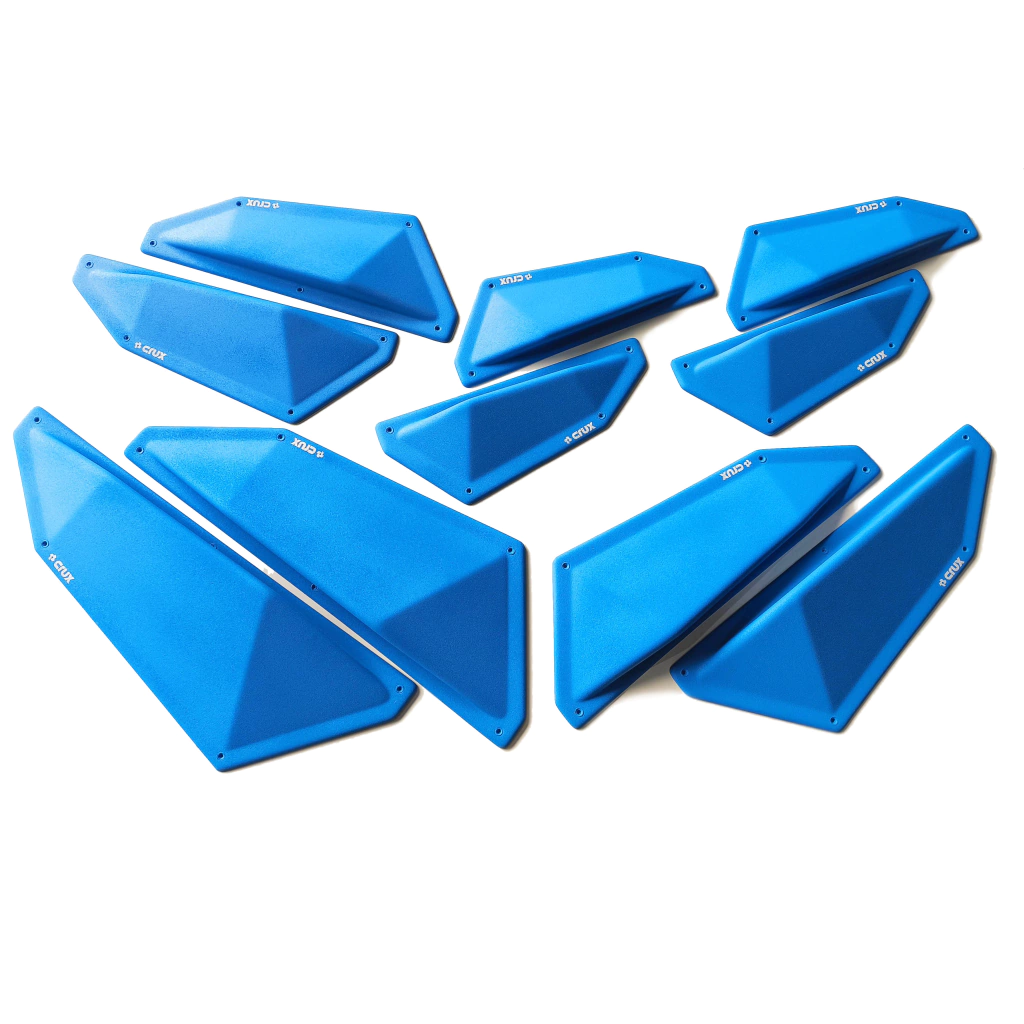 Dublê — Crux holds set, azul