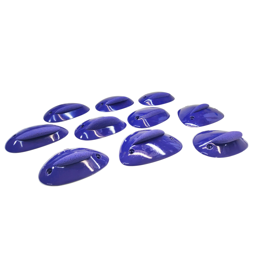 Load — set de agarres Crux, azul