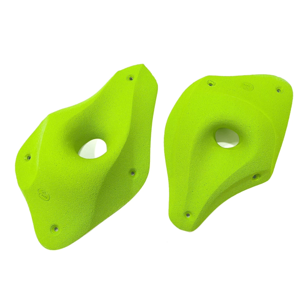Panic II — set de agarres Crux, verde