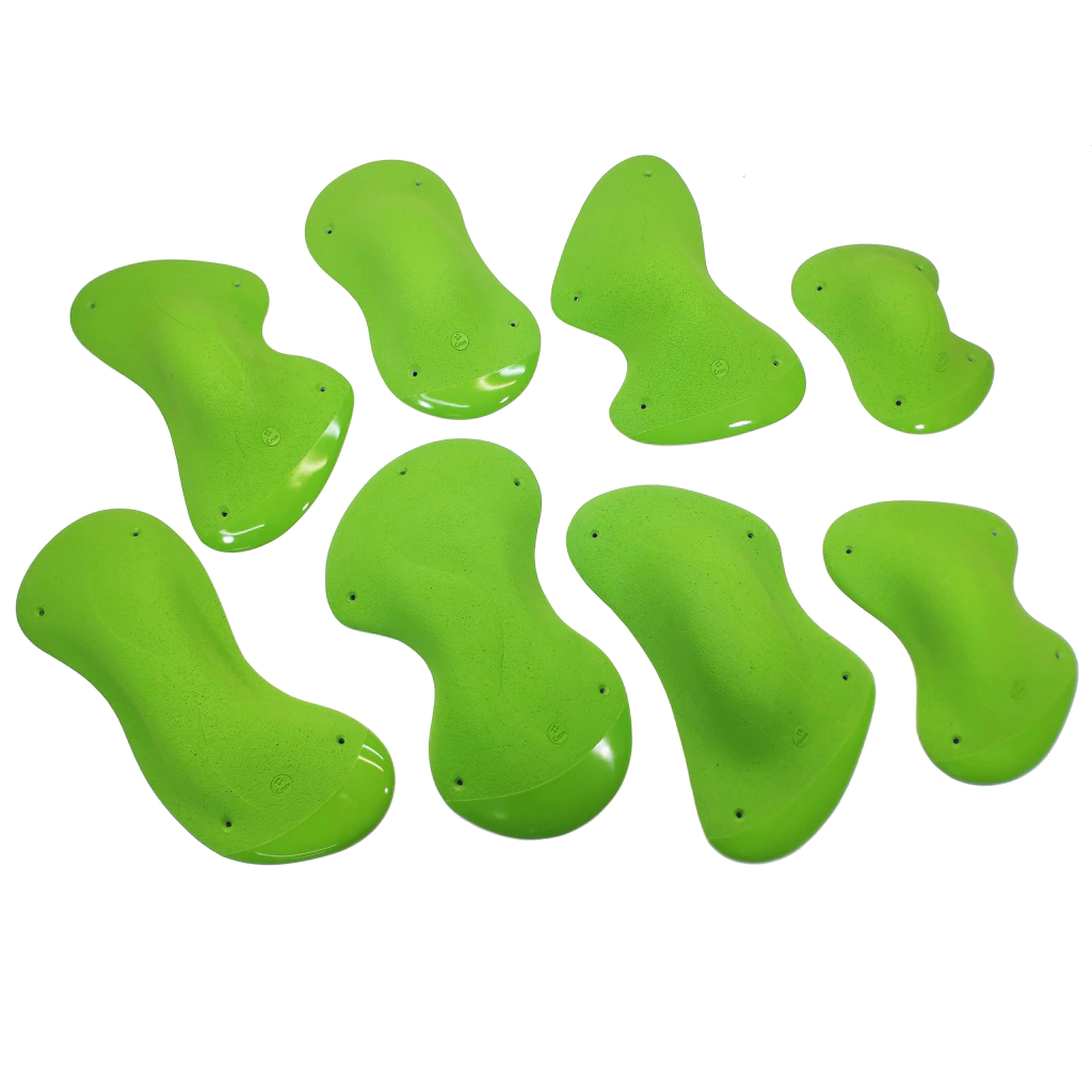 Pé de Cavalo I — Crux holds set, verde