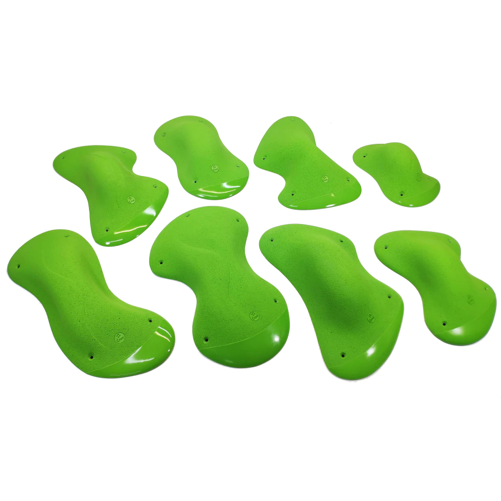 Pé de Cavalo I — Crux holds set, verde