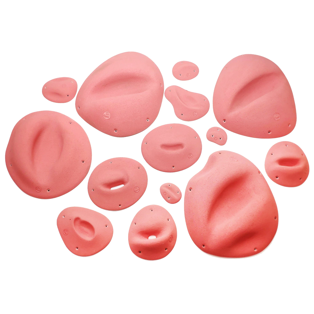 Pikuira — Crux holds set, rosado