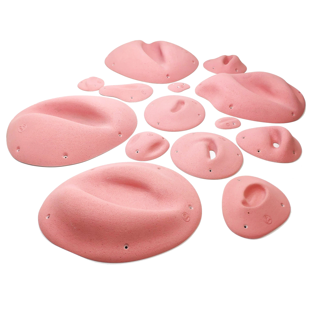Pikuira — Crux holds set, rosado