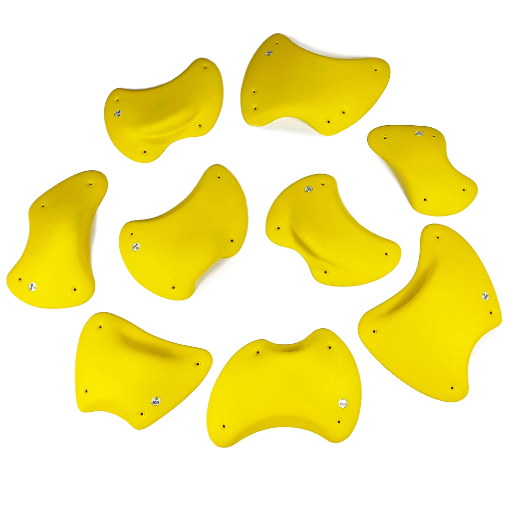 Pillow — set de agarres Crux, amarillo