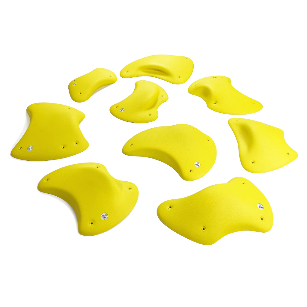 Pillow — set de agarres Crux, amarillo