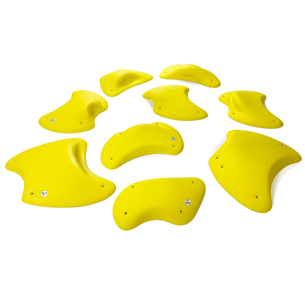 Pillow — set de agarres Crux, amarillo