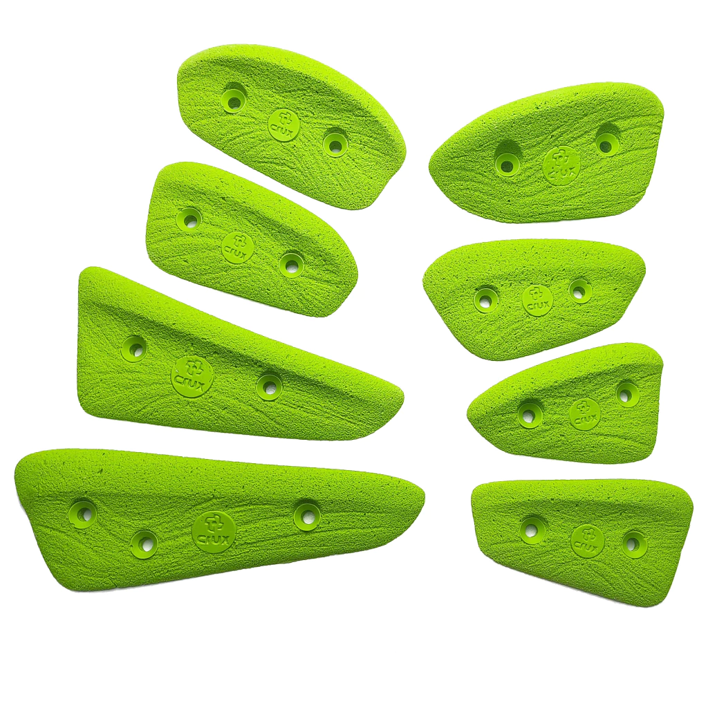 Power — Crux holds set, verde