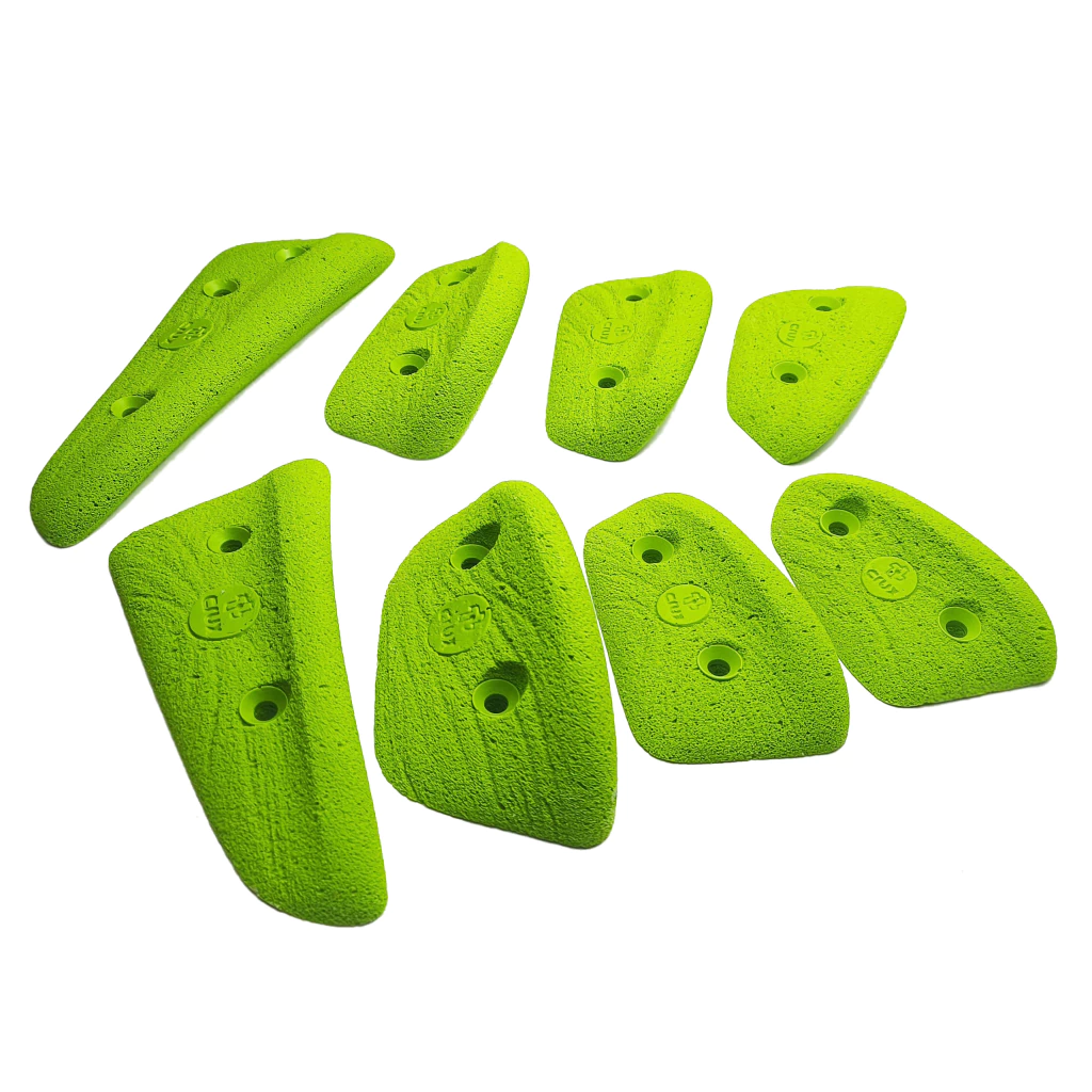 Power — Crux holds set, verde