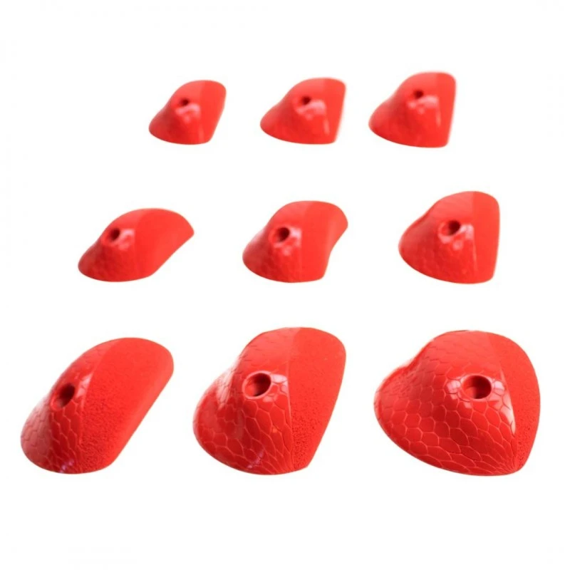 Boosters Easy — set de agarres Euroholds, rojo