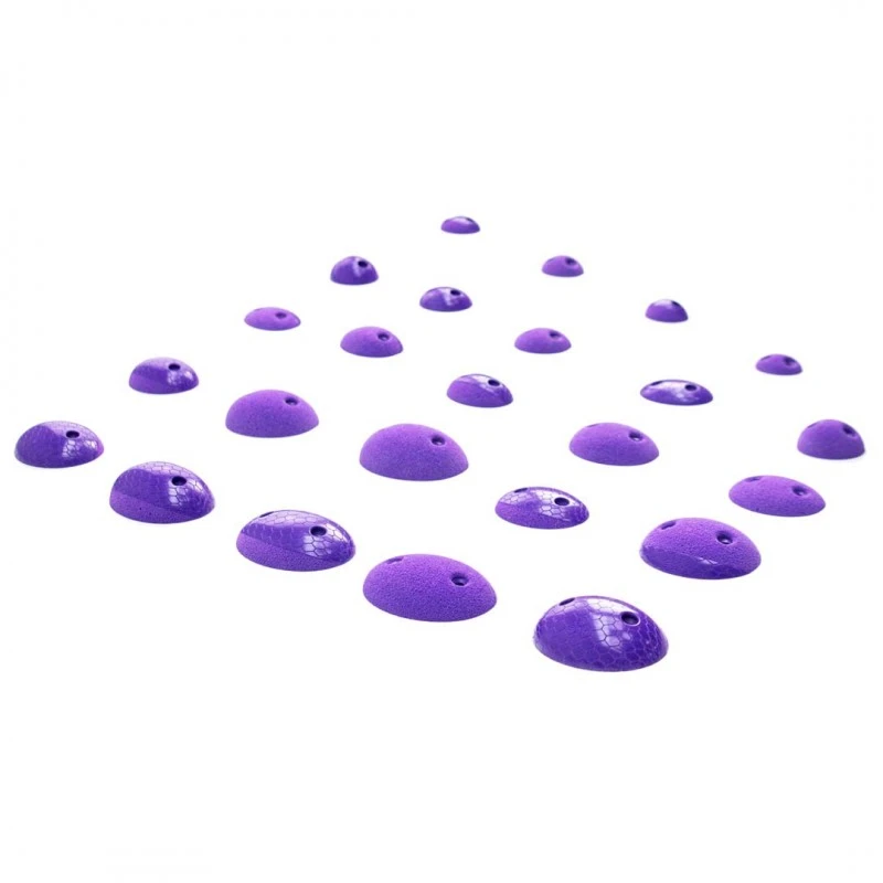 Eclipses Hard — set de agarres Euroholds, morado